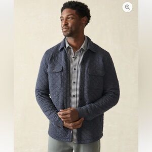 Faherty Epic Quilted Fleece CPO Shirt Jacket